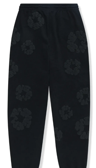 Denim Tears Calças Preto e Cinza