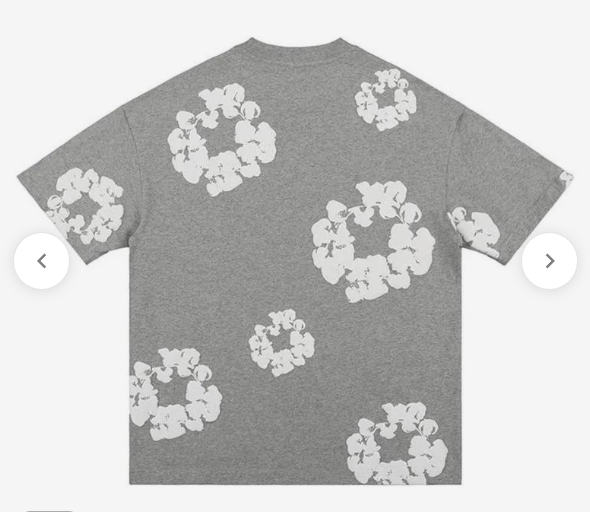 Denim Tears Tshirt Cinza