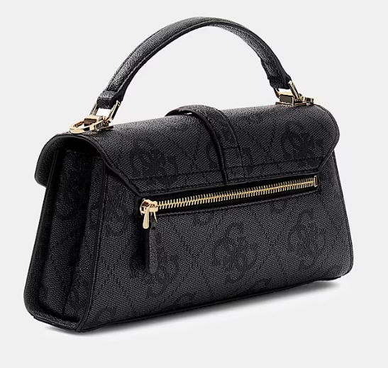 Guess Minimala de mão Queensland 4G Preto