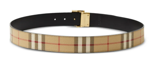 Burberry Cinto Dourado