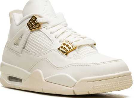 Nike Air Jordan 4 Metallic Gold