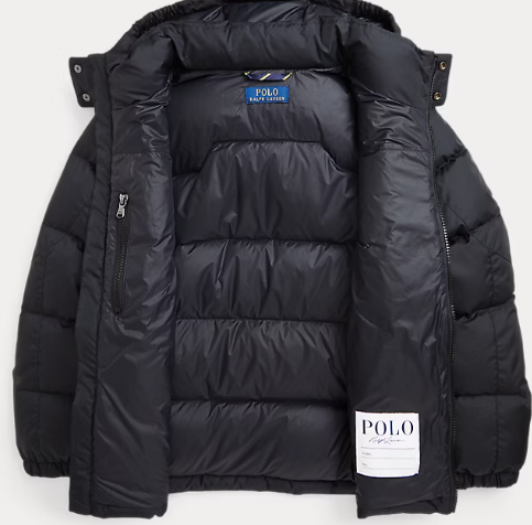 Ralph Lauren Puffer Preto
