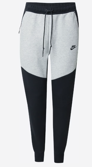 Nike Tech Fleece Calças Preto e Cinzento