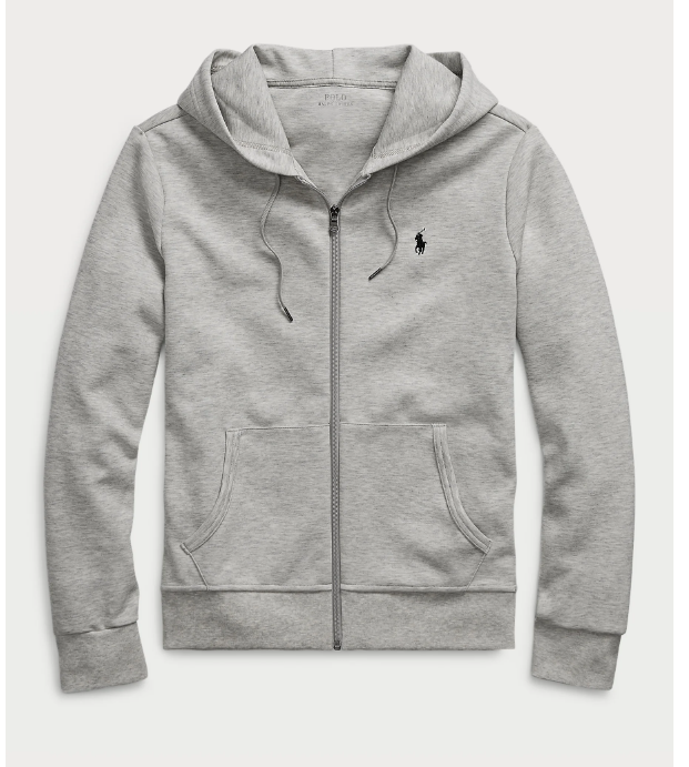 Ralph Lauren Zip Up Cinzento