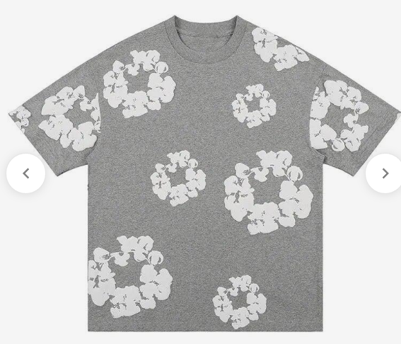 Denim Tears Tshirt Cinza