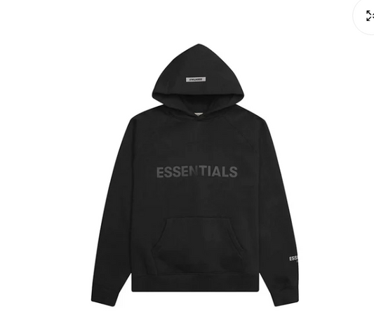 Fear of God Essentials Pullover Hoodie Applique Logo - Stretch Limo