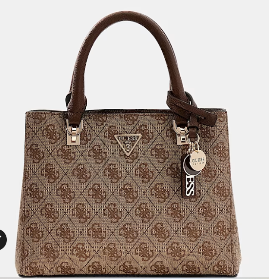 Guess Mala Noelle 4G Castanho
