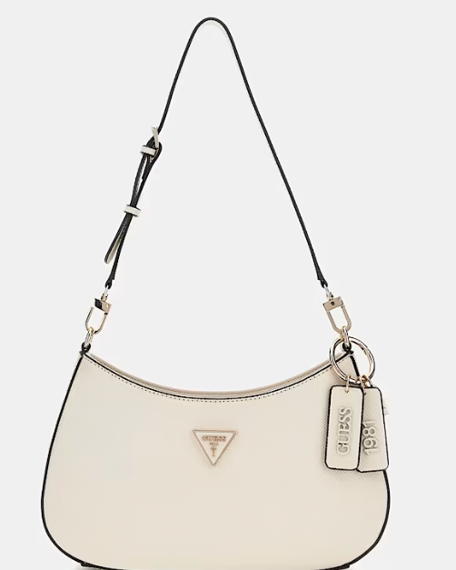 Guess Mala de ombro Noelle Bege