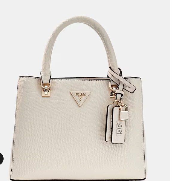 Guess Mala de mão Noelle Branco