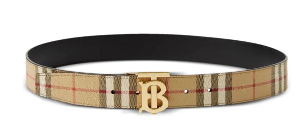 Burberry Cinto Dourado
