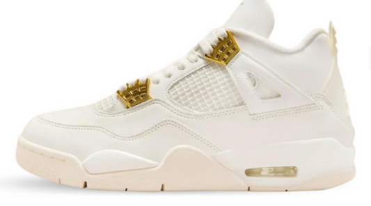 Air Jordan 4 Retro Metallic Gold