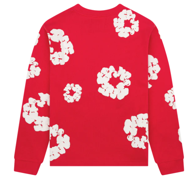 Denim Tears Camisola Vermelho