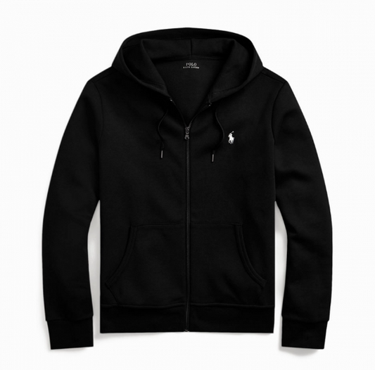 Ralph Lauren Zip Up Preto