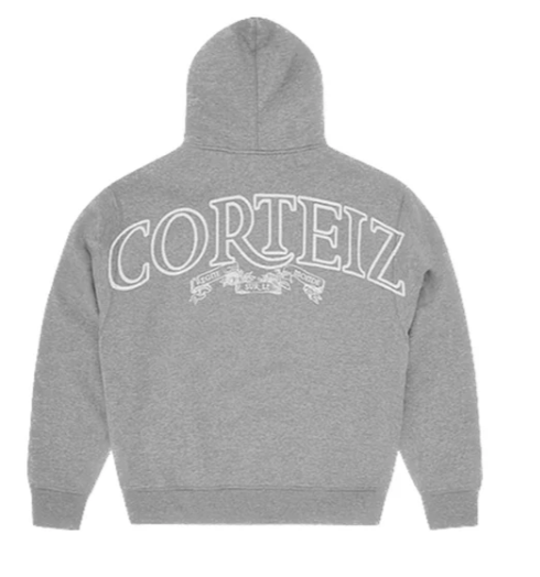 Corteiz Royale Zip Up Grey