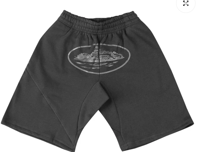Corteiz Alcatraz Shorts Triple Black