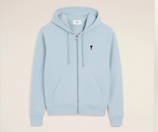 Ami Zip Up - Baby Blue