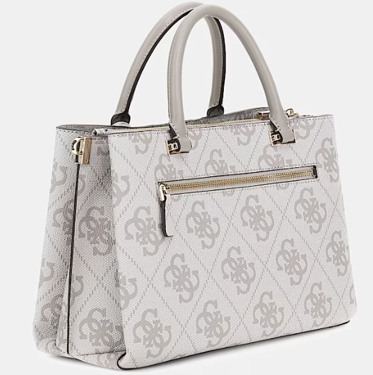 Guess Mala de mão Erenia 4G Branco