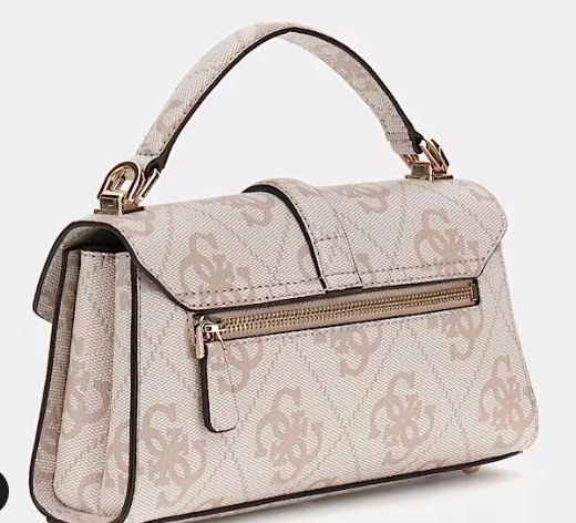 Guess Minimala de mão Queensland 4G Branco