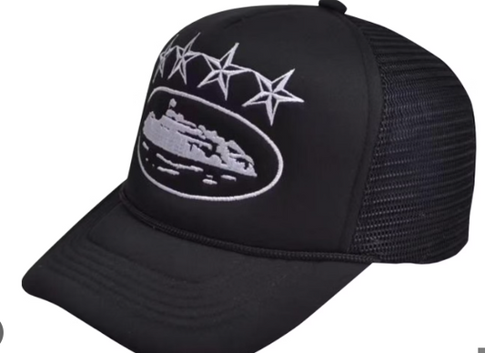 Corteiz Chapéu 5 Stars Alcatraz Preto