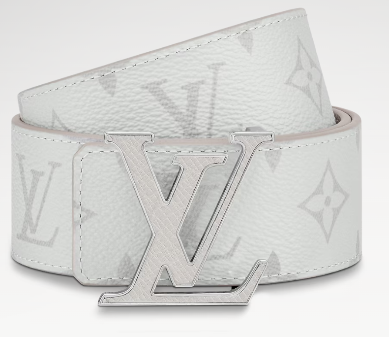 Louis Vuitton Cinto Intiales Branco