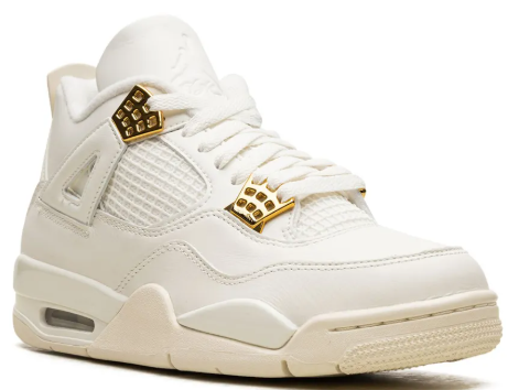 Air Jordan 4 Retro Metallic Gold
