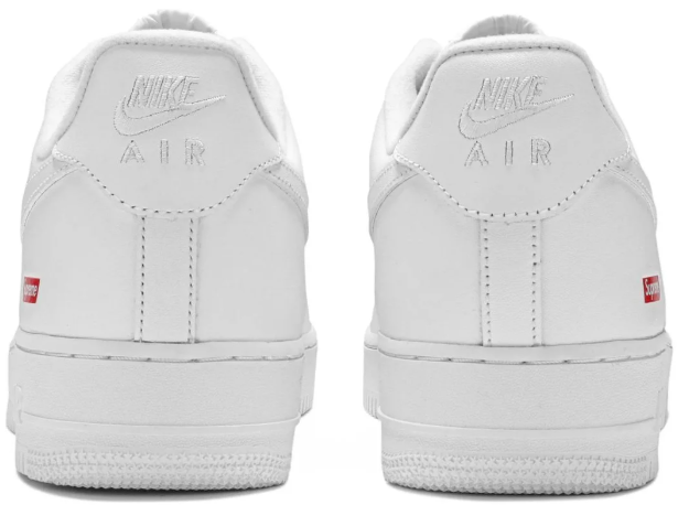 Nike Air Force 1 Supreme Brancos
