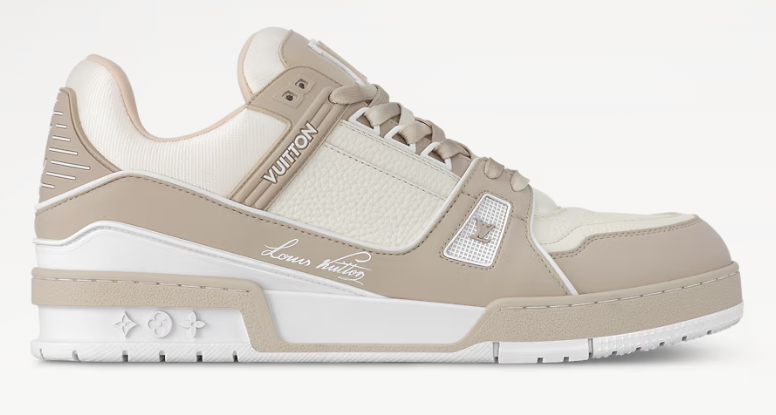 Louis Vuitton Trainers Bege