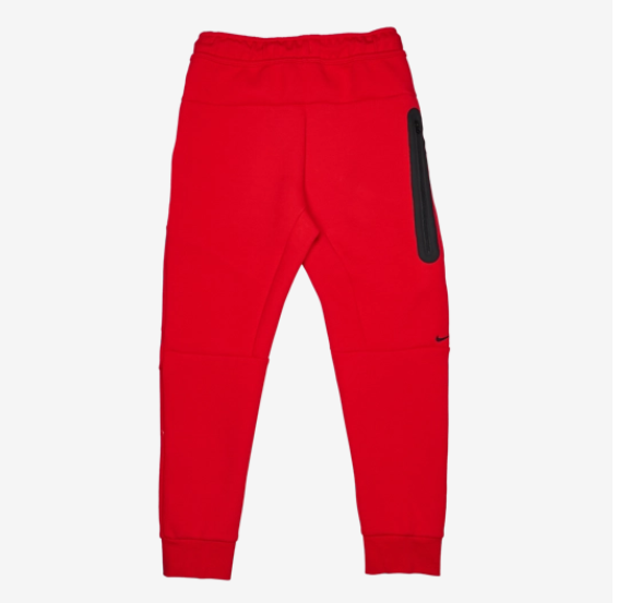 Nike Tech Fleece Calças Vermelho