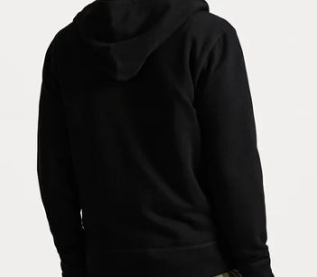 Ralph Lauren Zip Up Preto