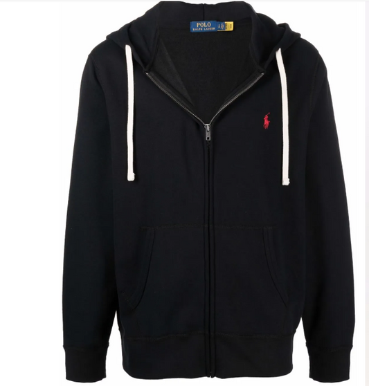 Ralph Lauren Zip Up Preto