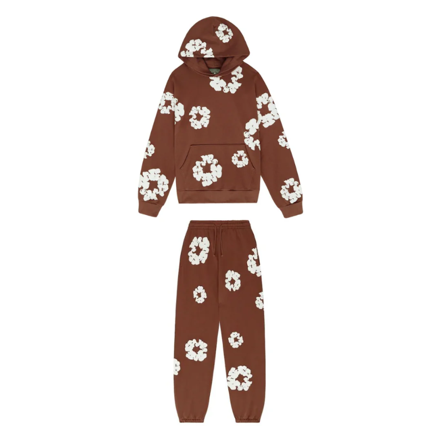 Denim Tears Tracksuit Castanho