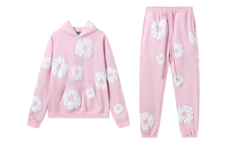 Denim Tears Tracksuit Rosa