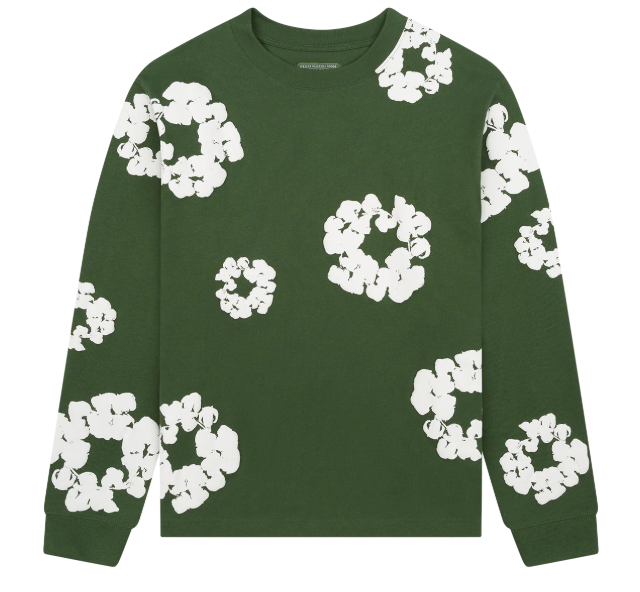 Denim Tears Camisola Verde