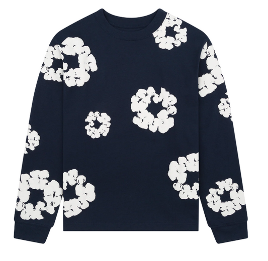 Denim Tears Camisola Azul