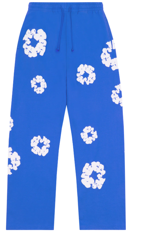 Denim Tears Calças Azul