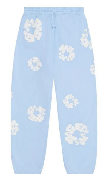 Denim Tears Calças Azul