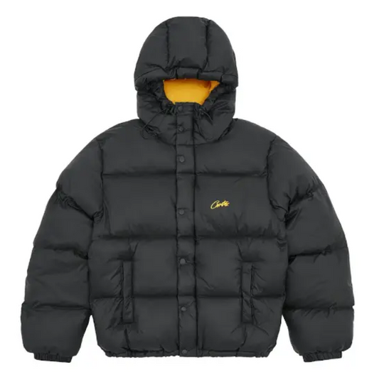Corteiz Puffer Preto e Amarelo