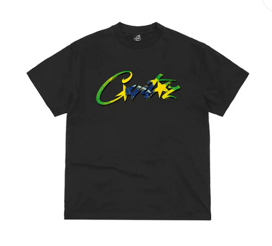 Corteiz Brasil T-shirt - Black