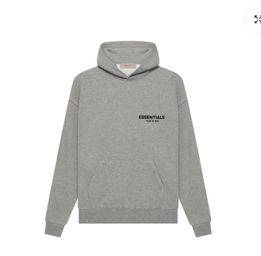 Fear Of God Essentials Pull Over Hoodie - Dark Oatmeal