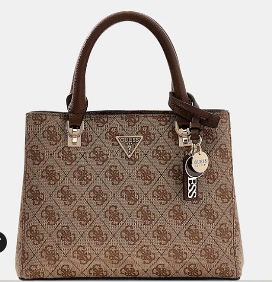 Guess Mala Noelle 4G Castanho