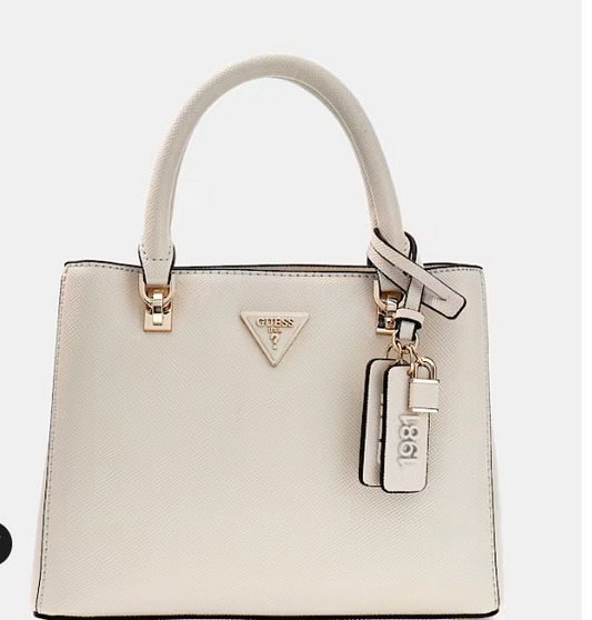 Guess Mala de mão Noelle Branco