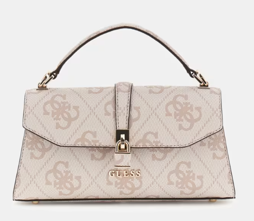 Guess Minimala de mão Queensland 4G Branco