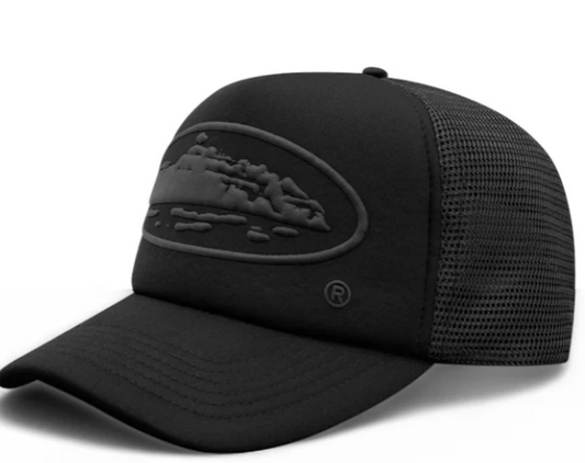 Corteiz Chapeú Triple Black