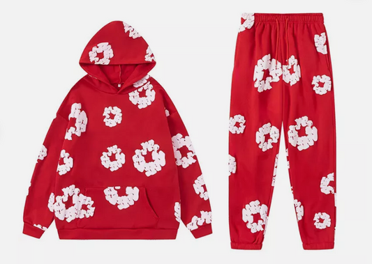 Denim Tears Tracksuit Vermelho